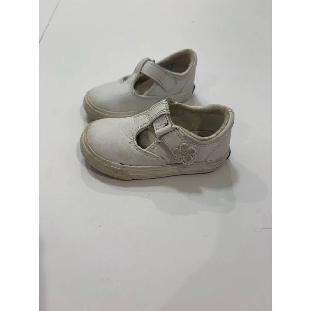 Keds Daphne Leather White Mary Jane Casual Shoes 4.5